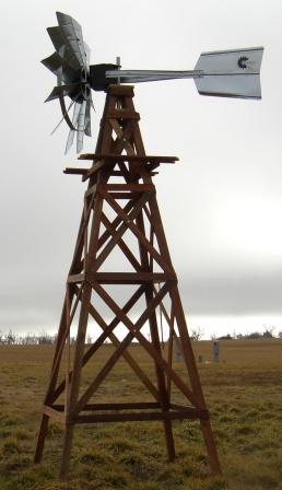 DELUXE WOODEN WINDMILL - DLXWWM - 20 FOOT PACKAGE DELUXE WOODEN WINDMILL